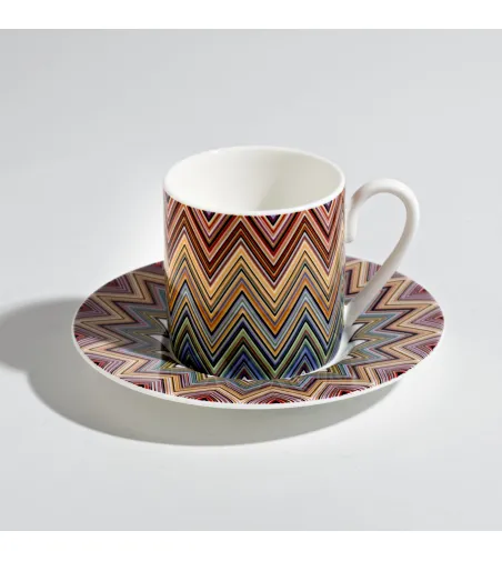 Missoni - Luxury Box mit 2 Zig Zag Jarris 156 Kaffeetassen