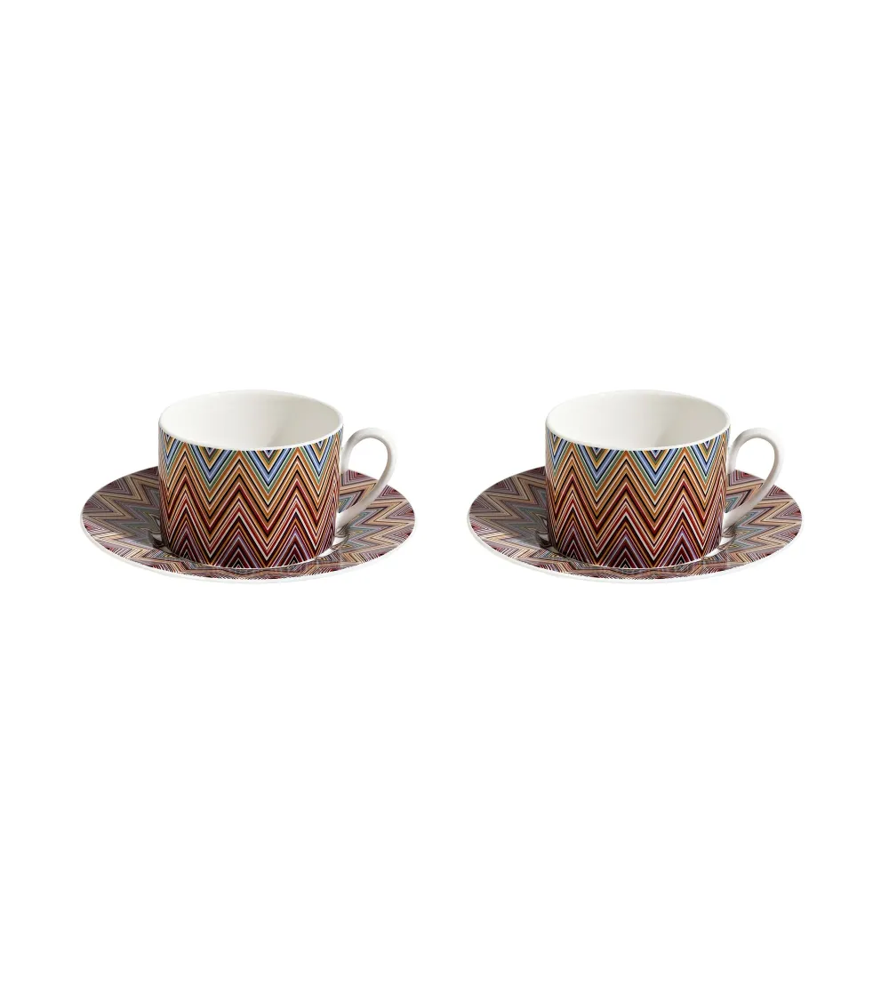 Luxury Box con 2 Tazas de Té Zig Zag...