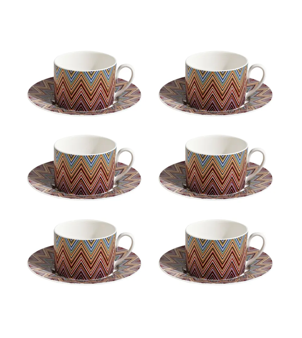 Missoni - Luxury Box with 6 Zig Zag...