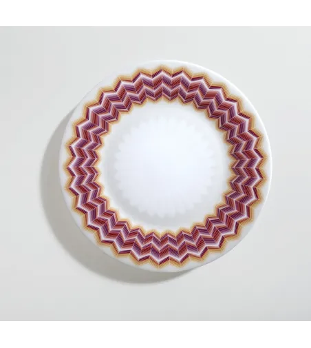Missoni - Set mit 6 Zig Zag Jarris 156 Desserttellern