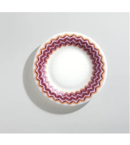Juego de 6 Platos de Pan o Mantequilla Zig Zag Jarris 156 - Missoni
