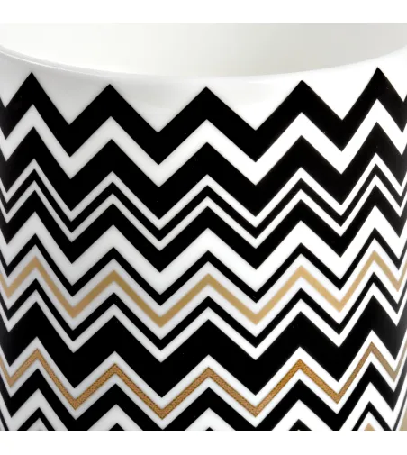 Missoni - Luxury Box with 2 Zig Zag Gold Coffee Cups