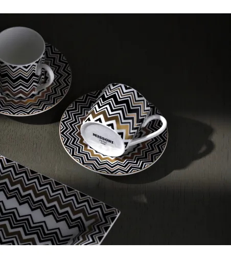 Luxury Box Vide Poche Grande Zig Zag Gold - Missoni
