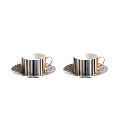 Missoni - Luxury Box with 2 Stripes Jenkins 148 Tea Cups 2