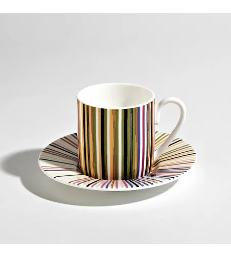 Luxury Box avec 6 Tasses à Café Stripes Jenkins 156 - Missoni