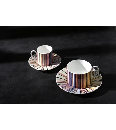 Missoni - Luxury Box with 6 Stripes Jenkins 156 Tea Cups