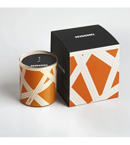Candela Profumata Nastri Bicolore 1 Orange - Missoni