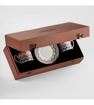 Luxury Box avec 2 Tasses à Thé Marrakech - Missoni