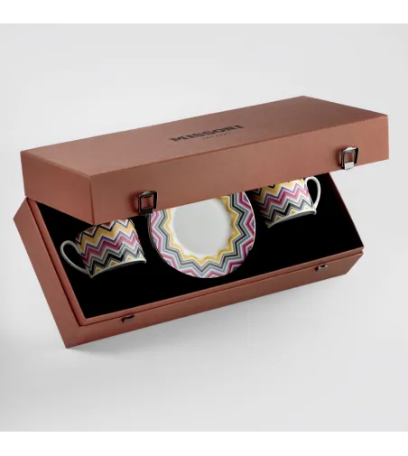 Luxury Box con 2 Tazas de Té Marrakech - Missoni