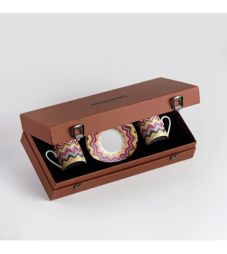 Missoni - Luxury Box mit 2 Marrakech Kaffeetassen
