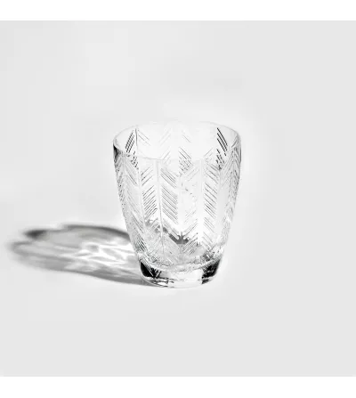 Missoni - Set of 6 Zig Zag Transparent Wine Glasses 2