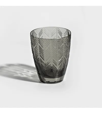 Lot de 6 Verres à Eau Zig Zag Gris - Missoni 2