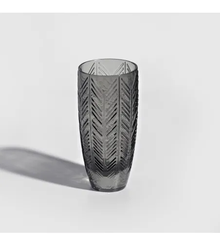 Missoni - Set of 6 Zig Zag Grey Champagne Glasses