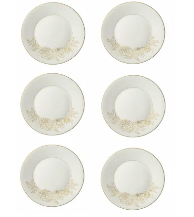 Roberto Cavalli - Set mit 6 Blooming Roses Speiseteller