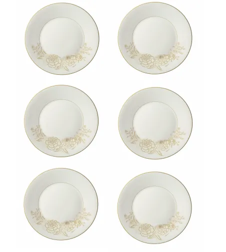 Roberto Cavalli - Set mit 6 Blooming Roses Speiseteller