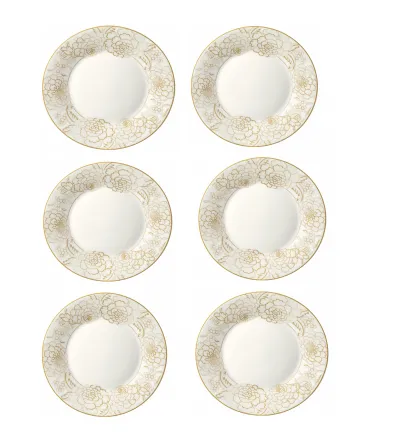 Set 6 Piatti Frutta Blooming Roses - Roberto Cavalli