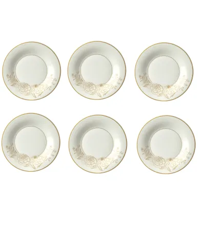 Set 6 Piatti Pane Blooming Roses - Roberto Cavalli