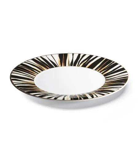 Juego de Platos Llanos Ray of Gold - Roberto Cavalli