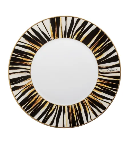 Roberto Cavalli - Ray of Gold Dinner Plates Set