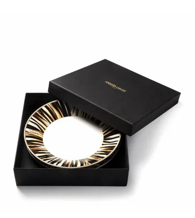 Juego de Platos Hondos Ray of Gold - Roberto Cavalli