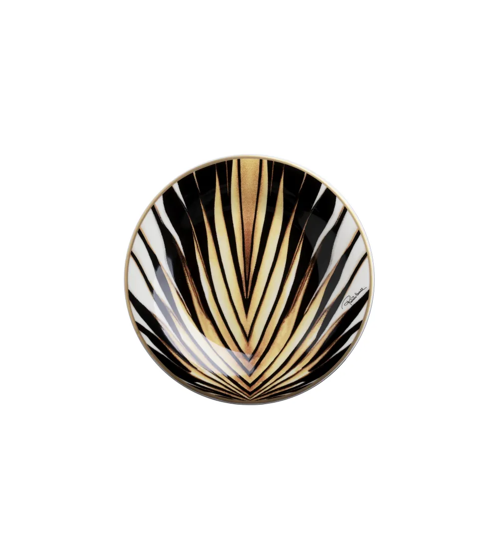 Lot d'Assiettes à Pain Ray of Gold -...