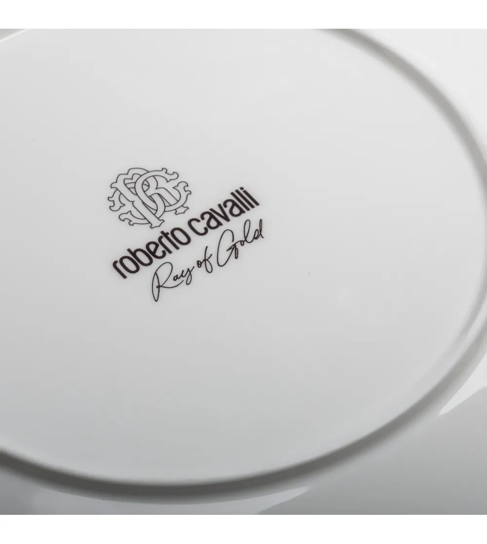 Plate Ovale Ray of Gold - Roberto...