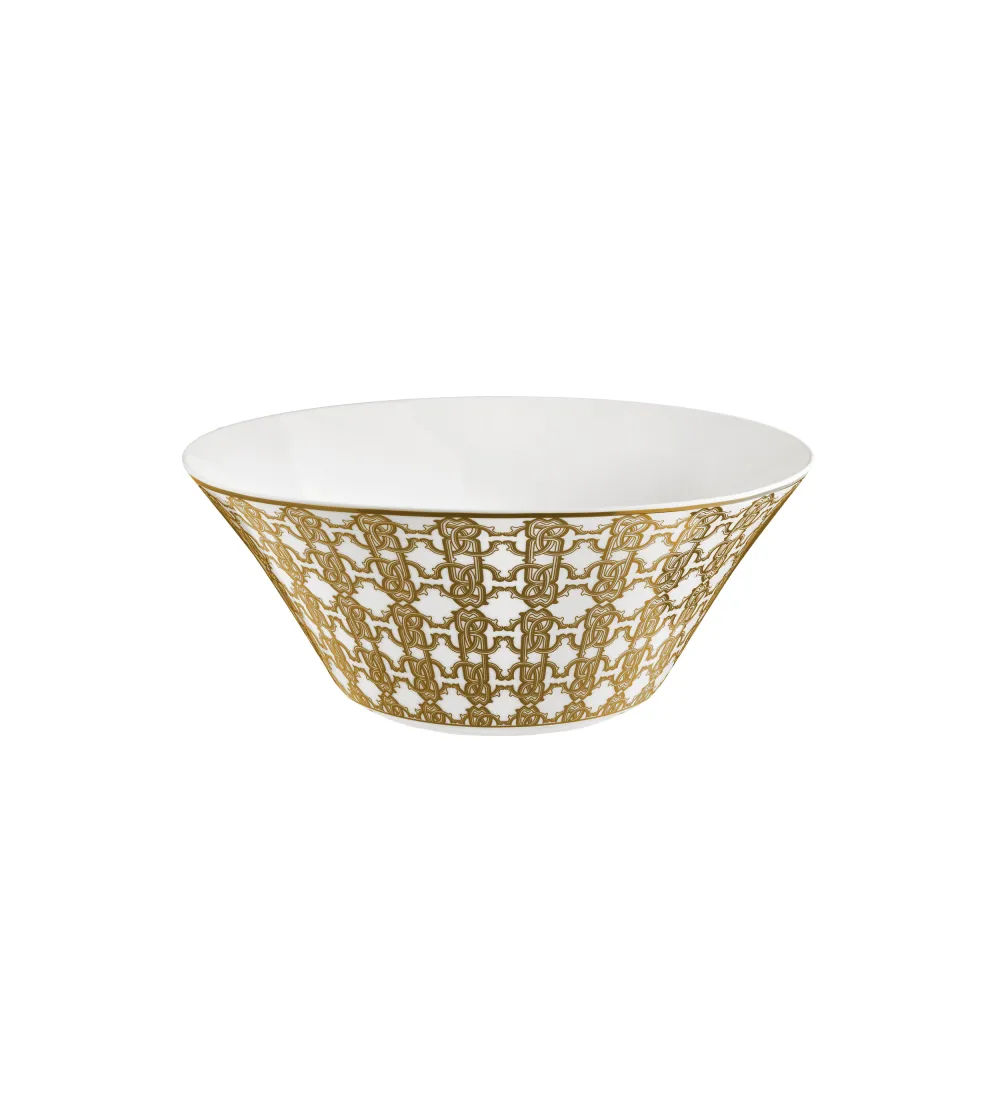 Insalatiera Monogram Gold - Roberto Cavalli