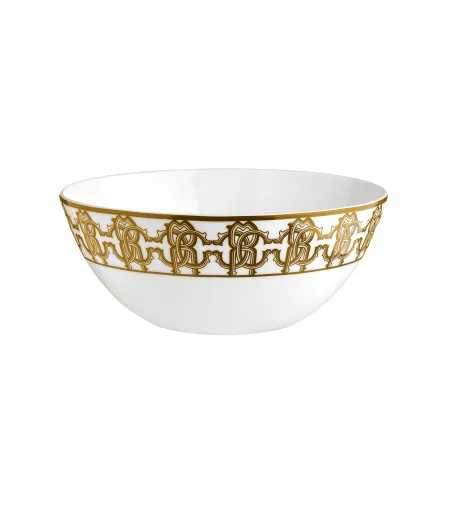 Lot de 6 Bols à Soupe Monogram Gold - Roberto Cavalli