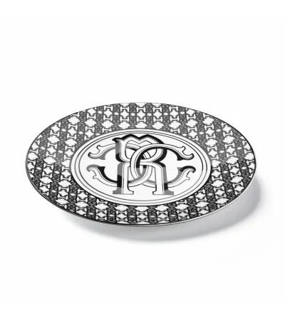Placa de Servicio Monogram Black - Roberto Cavalli 2
