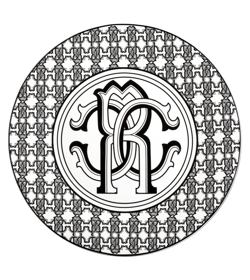 Placa de Servicio Monogram Black -...