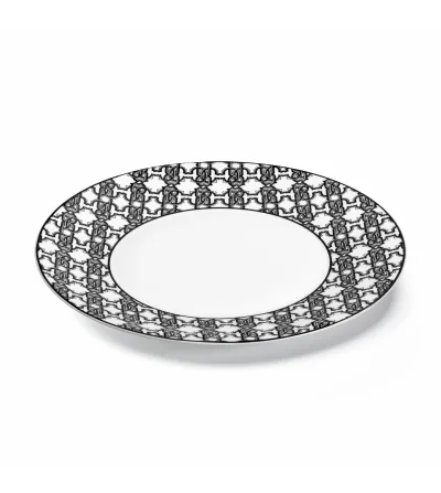 Set Piatti Piani Monogram Black - Roberto Cavalli 2