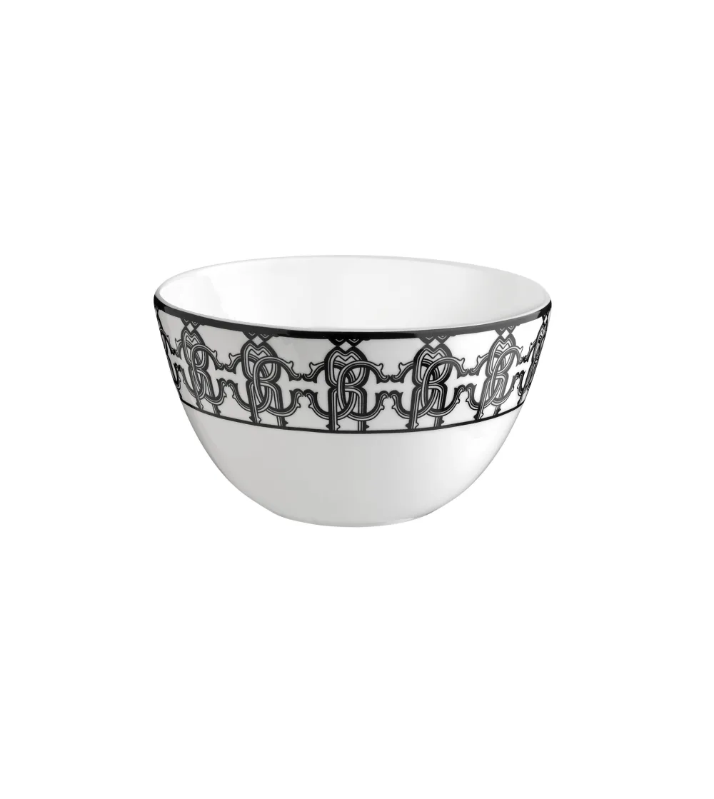 Set 6 Coppette Riso Monogram Black -...