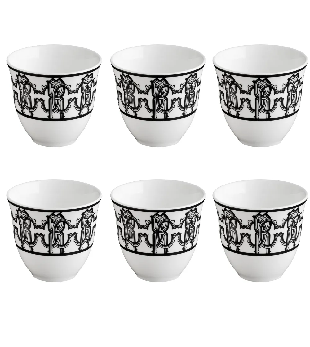 Luxury Box con 6 Tazze Arabe Monogram...