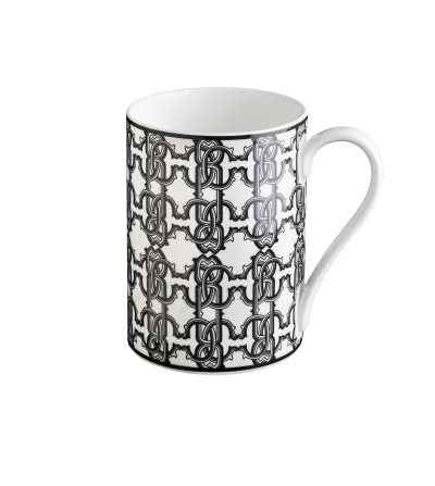 Luxury Box Taza Monogram Black - Roberto Cavalli 2