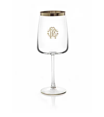 Juego de 2 Copas de Agua New Monogram Platin - Roberto... 2
