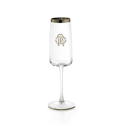 Roberto Cavalli - Set of 2 New Monogram Platin Champagne... 2