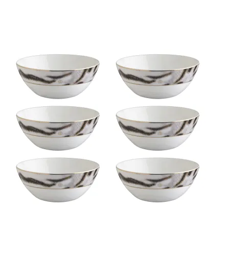 Lot de 6 Bols à Soupe Tiger - Roberto Cavalli