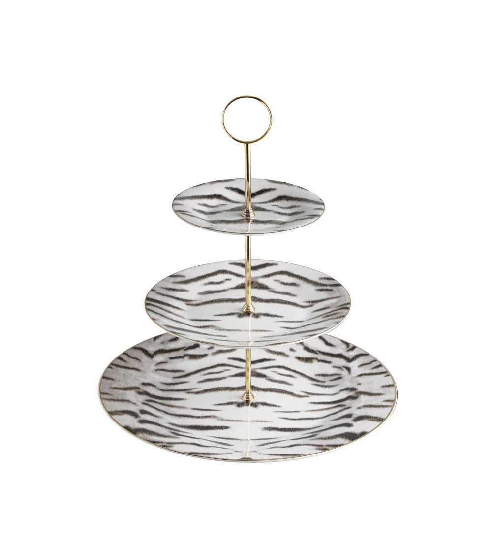 Soporte para Tartas de 3 Niveles Tiger - Roberto Cavalli