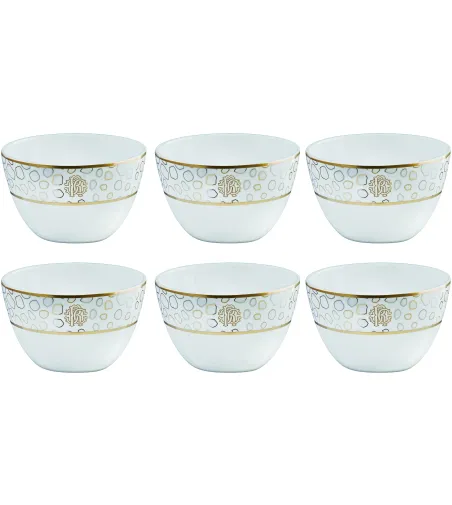 Lot de 6 Bols à Riz Giraffa - Roberto Cavalli