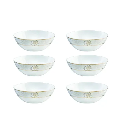 Lot de 6 Bols à Soupe Giraffa - Roberto Cavalli