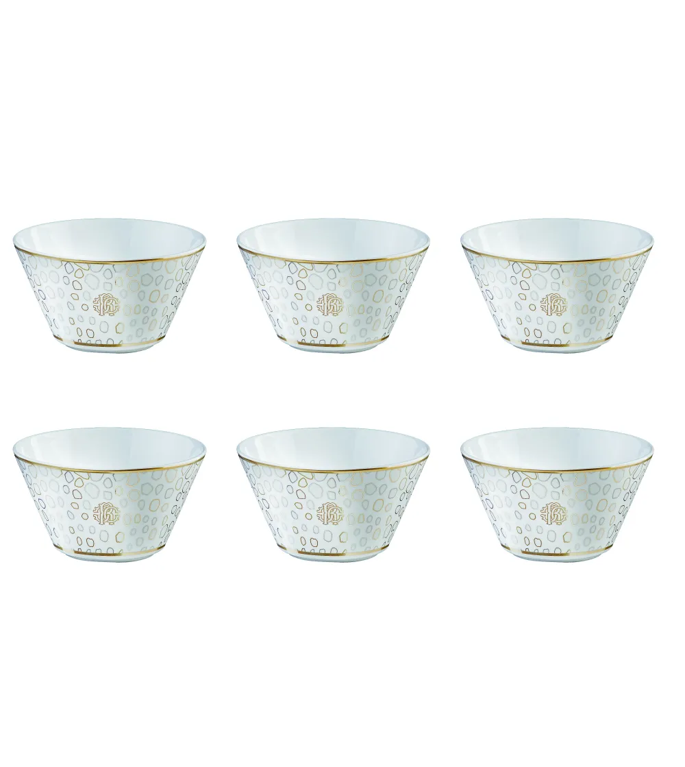 Lot de 6 Coupes à Fruits Giraffa - Roberto Cavalli