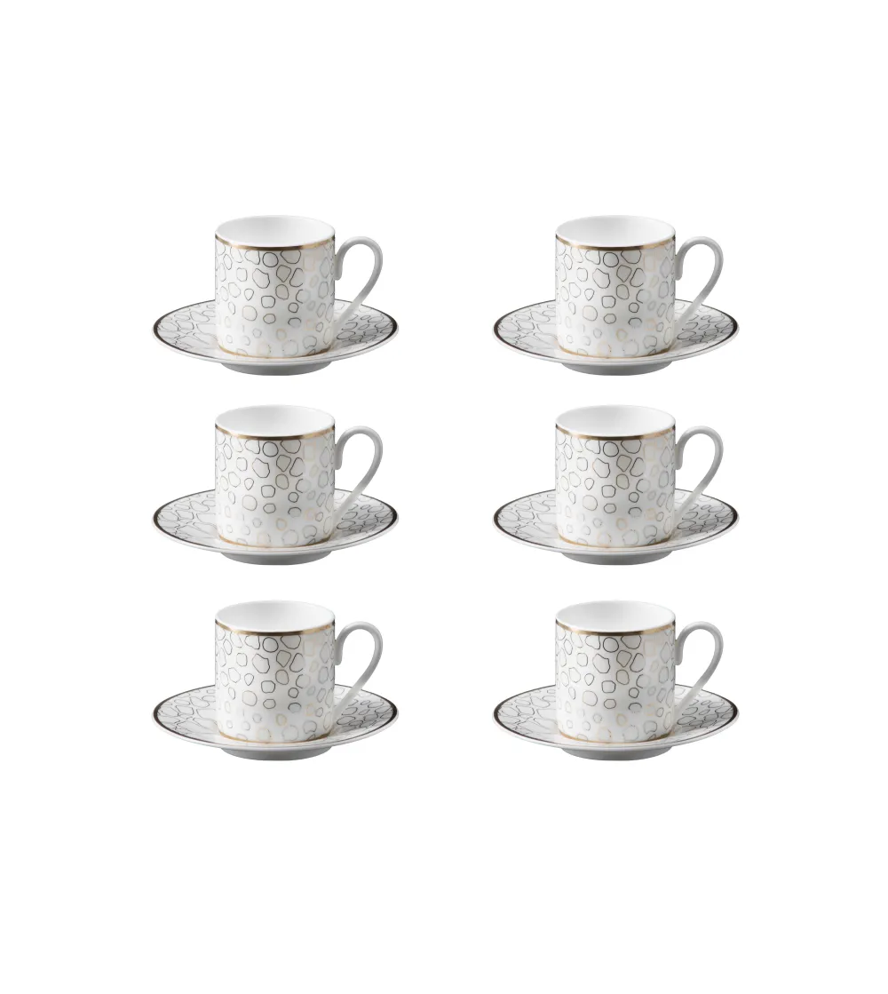 Roberto Cavalli - Set of 6 Giraffa Coffe Cups