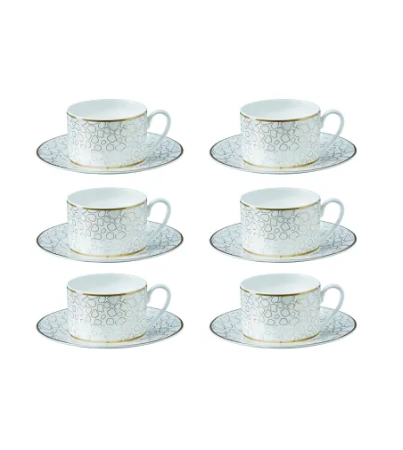 Roberto Cavalli - Set of 6 Giraffa Tea Cups