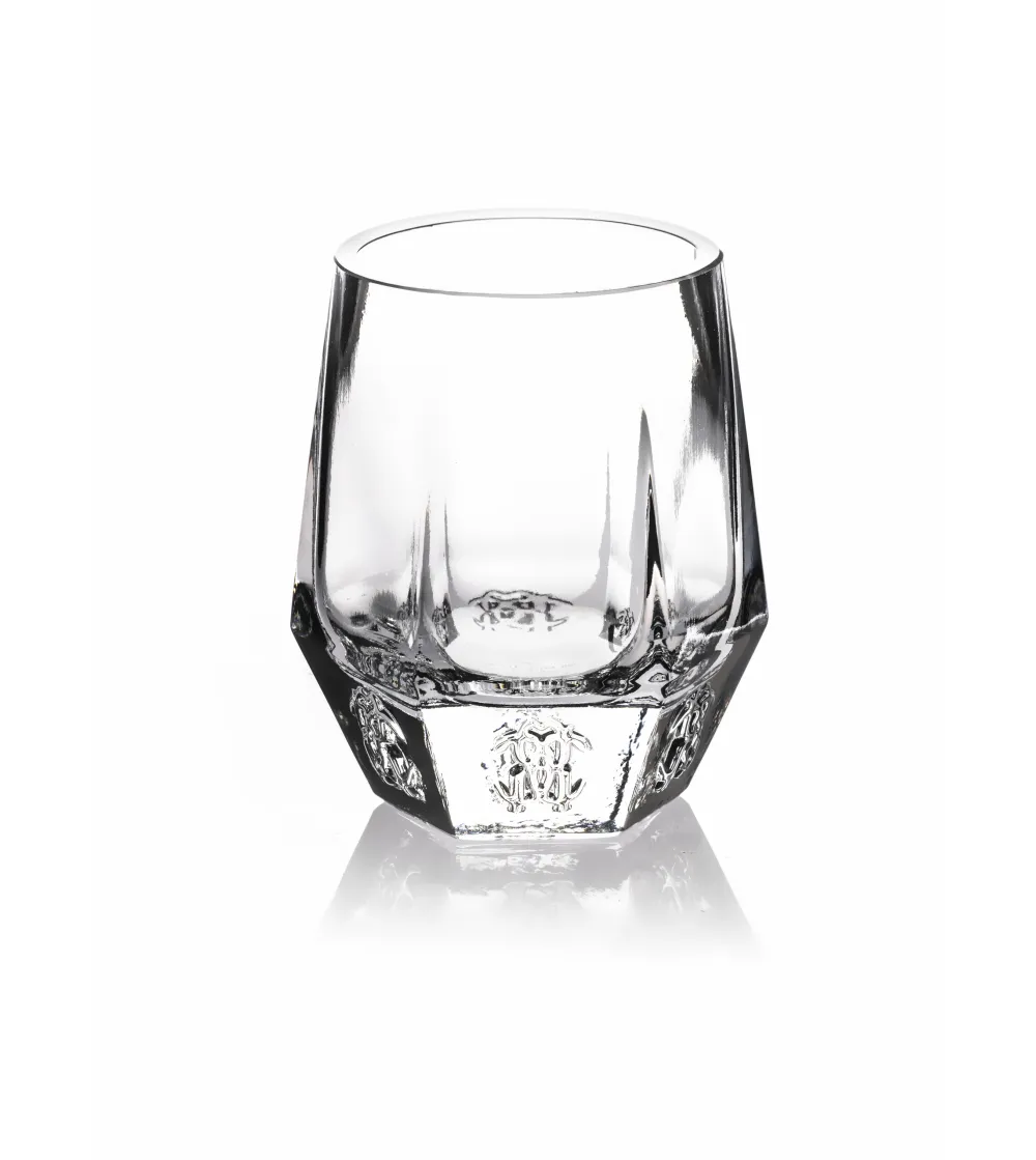 Lot de 2 Verres à Eau Desert Rose Transparent - Roberto Cavalli