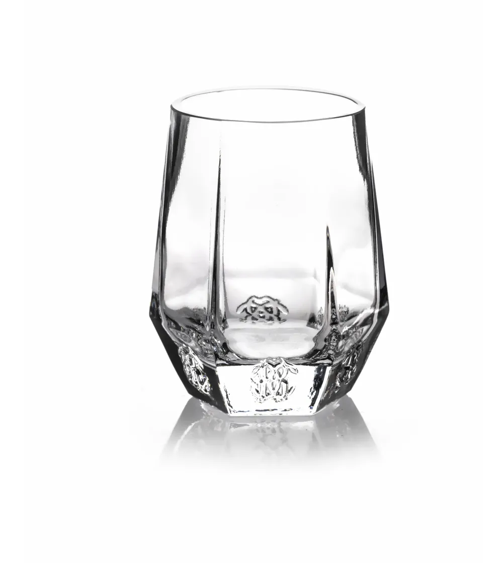 Lot de 2 Verres à Vin Desert Rose Transparent - Roberto Cavalli
