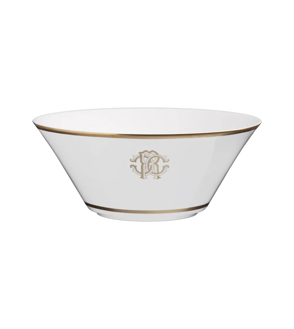 Roberto Cavalli - Silk Gold Salatschüssel