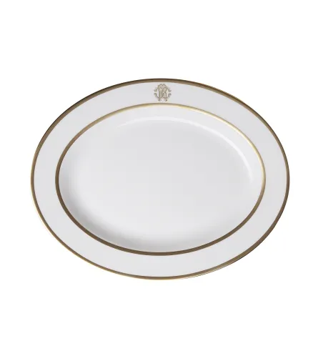 Juego de Mesa de 41 Piezas Silk Gold - Roberto Cavalli