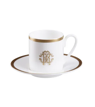 Lot de 6 Tasses à Café Silk Gold - Roberto Cavalli 2