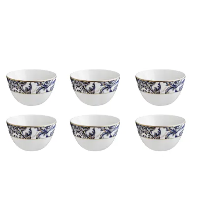 Lot de 6 Bols à Riz Azulejos - Roberto Cavalli