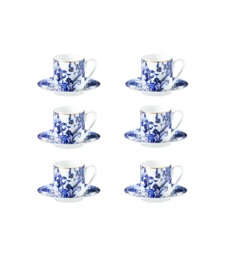 Set 6 Tazze da Caffè Azulejos - Roberto Cavalli